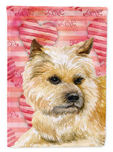Load image into Gallery viewer, Cairn Terrier Love Flag Canvas House Size BB9777CHF