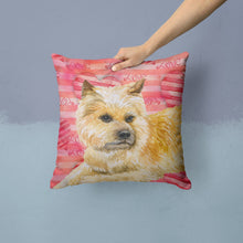 Load image into Gallery viewer, Cairn Terrier Love Throw Pillow - 14x14 Decorative Pillow – Art for Your Home &amp; Patio BB9777PW1414