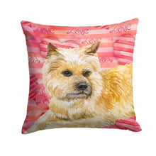 Load image into Gallery viewer, Cairn Terrier Love Throw Pillow - 14x14 Decorative Pillow – Art for Your Home &amp; Patio BB9777PW1414