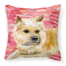 Load image into Gallery viewer, Cairn Terrier Love Fabric Decorative Pillow BB9777PW1818