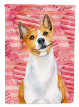 Load image into Gallery viewer, Basenji Love Garden Flag - Outdoor Decorative Yard Flag BB9779GF