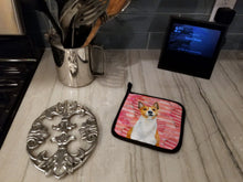 Load image into Gallery viewer, Basenji Love Pot Holders - Set of 2 - Heat-Resistant Kitchen Essentials BB9779PTHD