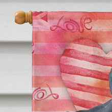Load image into Gallery viewer, Cane Corso Love Flag Canvas House Size BB9781CHF