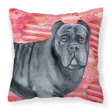 Load image into Gallery viewer, Cane Corso Love Fabric Decorative Pillow BB9781PW1818