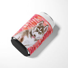 Load image into Gallery viewer, Siberian Husky Grey Love Can or Bottle Hugger BB9783CC