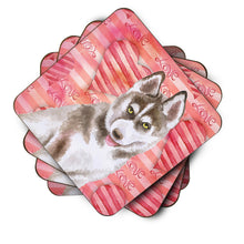 Load image into Gallery viewer, Siberian Husky Grey Love Foam Coaster  BB9783FC
