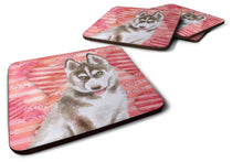 Load image into Gallery viewer, Siberian Husky Grey Love Foam Coaster  BB9783FC
