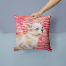 Load image into Gallery viewer, Chihuahua Leg up Love Throw Pillow - 14x14 Decorative Pillow – Art for Your Home &amp; Patio BB9784PW1414