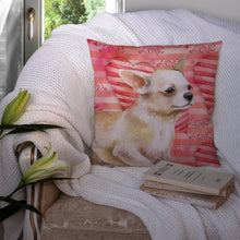 Load image into Gallery viewer, Chihuahua Leg up Love Throw Pillow - 14x14 Decorative Pillow – Art for Your Home &amp; Patio BB9784PW1414