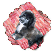 Load image into Gallery viewer, Newfoundland Puppy Love Foam Coaster  BB9786FC
