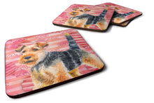 Load image into Gallery viewer, Welsh Terrier Love Foam Coaster  BB9787FC
