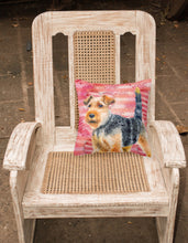 Load image into Gallery viewer, Welsh Terrier Love Fabric Decorative Pillow BB9787PW1818