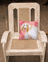 Load image into Gallery viewer, Afghan Hound Love Fabric Decorative Pillow BB9789PW1818