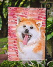 Load image into Gallery viewer, Akita Love Garden Flag - Outdoor Decorative Yard Flag BB9790GF
