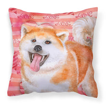 Load image into Gallery viewer, Akita Love Fabric Decorative Pillow BB9790PW1818