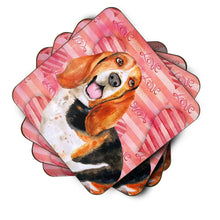 Load image into Gallery viewer, Basset Hound Love Foam Coaster  BB9791FC