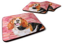 Load image into Gallery viewer, Basset Hound Love Foam Coaster  BB9791FC