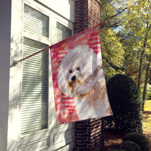 Load image into Gallery viewer, Bichon Frise #2 Love Flag Canvas House Size BB9792CHF
