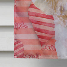 Load image into Gallery viewer, Bichon Frise #2 Love Flag Canvas House Size BB9792CHF