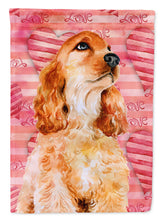 Load image into Gallery viewer, Cocker Spaniel Love Garden Flag - Outdoor Decorative Yard Flag BB9793GF