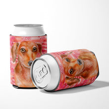 Load image into Gallery viewer, Red Dachshund Love Can or Bottle Hugger BB9794CC