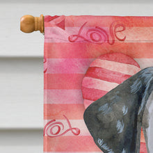 Load image into Gallery viewer, Dalmatian Puppy Love Flag Canvas House Size BB9795CHF