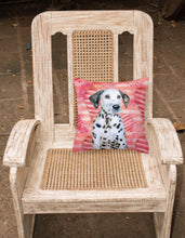 Load image into Gallery viewer, Dalmatian Puppy Love Fabric Decorative Pillow BB9795PW1818