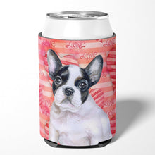 Load image into Gallery viewer, French Bulldog Black White Love Can or Bottle Hugger BB9797CC