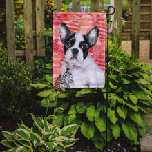 Load image into Gallery viewer, French Bulldog Black White Love Garden Flag - Outdoor Decorative Yard Flag BB9797GF