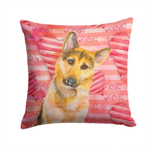 Load image into Gallery viewer, German Shepherd #2 Love Throw Pillow - 14x14 Decorative Pillow – Art for Your Home &amp; Patio BB9798PW1414