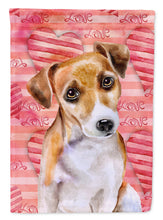 Load image into Gallery viewer, Jack Russell Terrier #2 Love Garden Flag - Outdoor Decorative Yard Flag BB9800GF