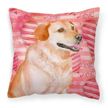 Load image into Gallery viewer, Labrador Retriever Love Fabric Decorative Pillow BB9801PW1818