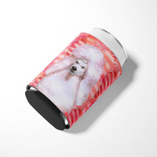 Load image into Gallery viewer, White Standard Poodle Love Can or Bottle Hugger BB9804CC