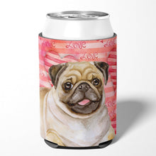 Load image into Gallery viewer, Fawn Pug Love Can or Bottle Hugger BB9805CC