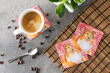 Load image into Gallery viewer, Sheltie Love Foam Coaster  BB9807FC