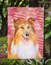 Load image into Gallery viewer, Sheltie Love Garden Flag - Outdoor Decorative Yard Flag BB9807GF