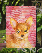 Load image into Gallery viewer, Toy Terrier Love Garden Flag - Outdoor Decorative Yard Flag BB9809GF