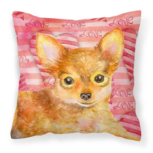 Load image into Gallery viewer, Toy Terrier Love Fabric Decorative Pillow BB9809PW1818