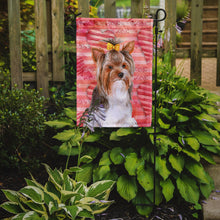 Load image into Gallery viewer, Yorkshire Terrier #2 Love Garden Flag - Outdoor Decorative Yard Flag BB9810GF