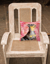 Load image into Gallery viewer, Miniature Pinscher #2 Love Fabric Decorative Pillow BB9811PW1818