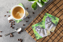 Load image into Gallery viewer, Alaskan Malamute St Patrick's Foam Coaster  BB9812FC