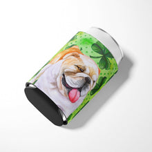 Load image into Gallery viewer, English Bulldog St Patrick's Can or Bottle Hugger BB9813CC