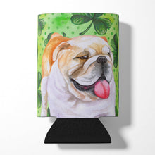 Load image into Gallery viewer, English Bulldog St Patrick's Can or Bottle Hugger BB9813CC