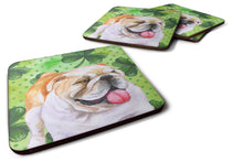 Load image into Gallery viewer, English Bulldog St Patrick's Foam Coaster  BB9813FC