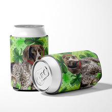 Load image into Gallery viewer, German Shorthaired Pointer St Patrick's Can or Bottle Hugger BB9815CC