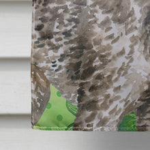 Load image into Gallery viewer, German Shorthaired Pointer St Patrick's Flag Canvas House Size BB9815CHF