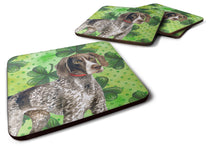 Load image into Gallery viewer, German Shorthaired Pointer St Patrick's Foam Coaster  BB9815FC