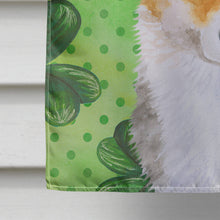 Load image into Gallery viewer, Pembroke Corgi St Patrick's Flag Canvas House Size BB9816CHF