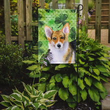 Load image into Gallery viewer, Pembroke Corgi St Patrick's Garden Flag - Outdoor Decorative Yard Flag BB9816GF