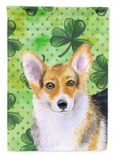 Load image into Gallery viewer, Pembroke Corgi St Patrick's Garden Flag - Outdoor Decorative Yard Flag BB9816GF